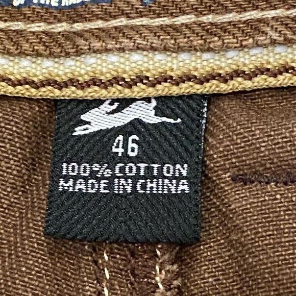 A. TIZIANO - DARK BROWN COTTON SHORTS - SIZE 36 - EXCELLENT CONDITION - B12 - Picture 13 of 16